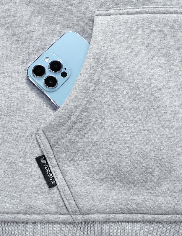 [Open Box] Pullover Heated Hoodie for Unisex with Heating Pockets 7.4V, U2139