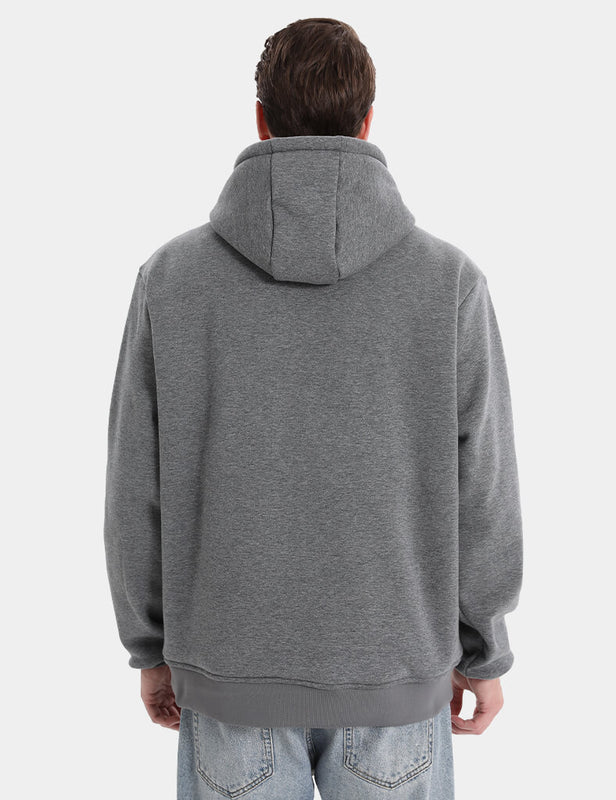 [Open Box] Pullover Heated Hoodie for Unisex with Heating Pockets 7.4V, U2139