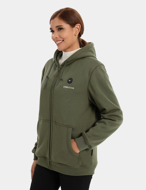 [Open Box] Zipper up Heated Hoodie for Unisex 7.4V, U2138