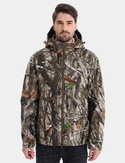 Men's Heated Silent Hunting Jacket 7.4V - Next Camo G2™, M45 Max - Camo