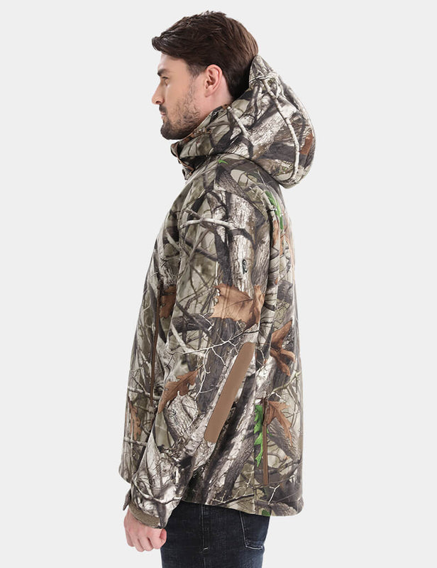 [Open Box] Men's Heated Silent Hunting Jacket 7.4V - Next Camo G2™, M45 Max
