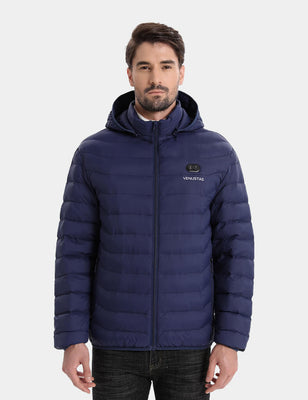 [Open Box] Heated Jacket for Unisex with Heating Areas Control Button, 7.4V, U9001