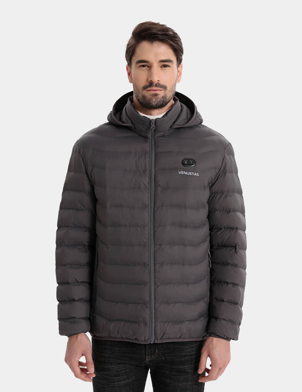 [Open Box] Heated Jacket for Unisex with Heating Areas Control Button, 7.4V, U9001