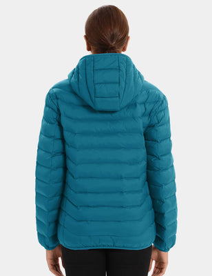 Heated Jacket With Dual Control Button 7.4V For Unisex - Green