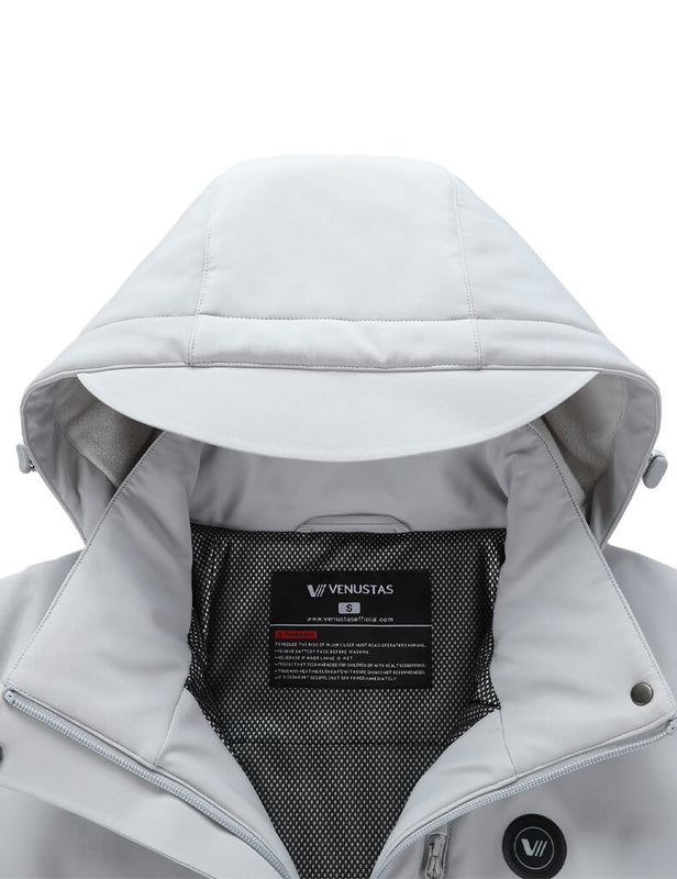 Women's Heated Jacket 7.4V - Blue/ Light Grey/ Navy/ Burgundy/ Black