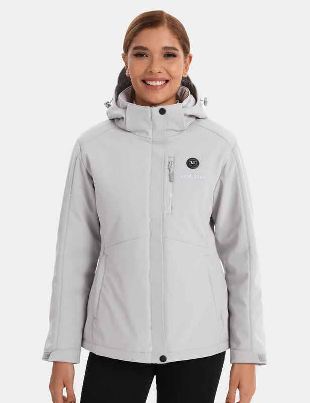 Women's Heated Jacket 7.4V - Blue/ Light Grey/ Navy/ Burgundy/ Black