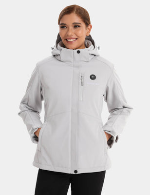 Women's Heated Jacket 7.4V - Blue/ Light Grey/ Navy/ Burgundy/ Black
