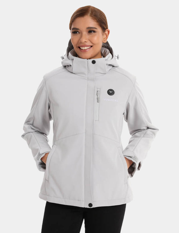 Women's Heated Jacket 7.4V - Blue/ Light Grey/ Navy/ Burgundy/ Black