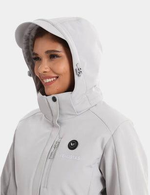 Women's Heated Jacket 7.4V - Blue/ Light Grey/ Navy/ Burgundy/ Black
