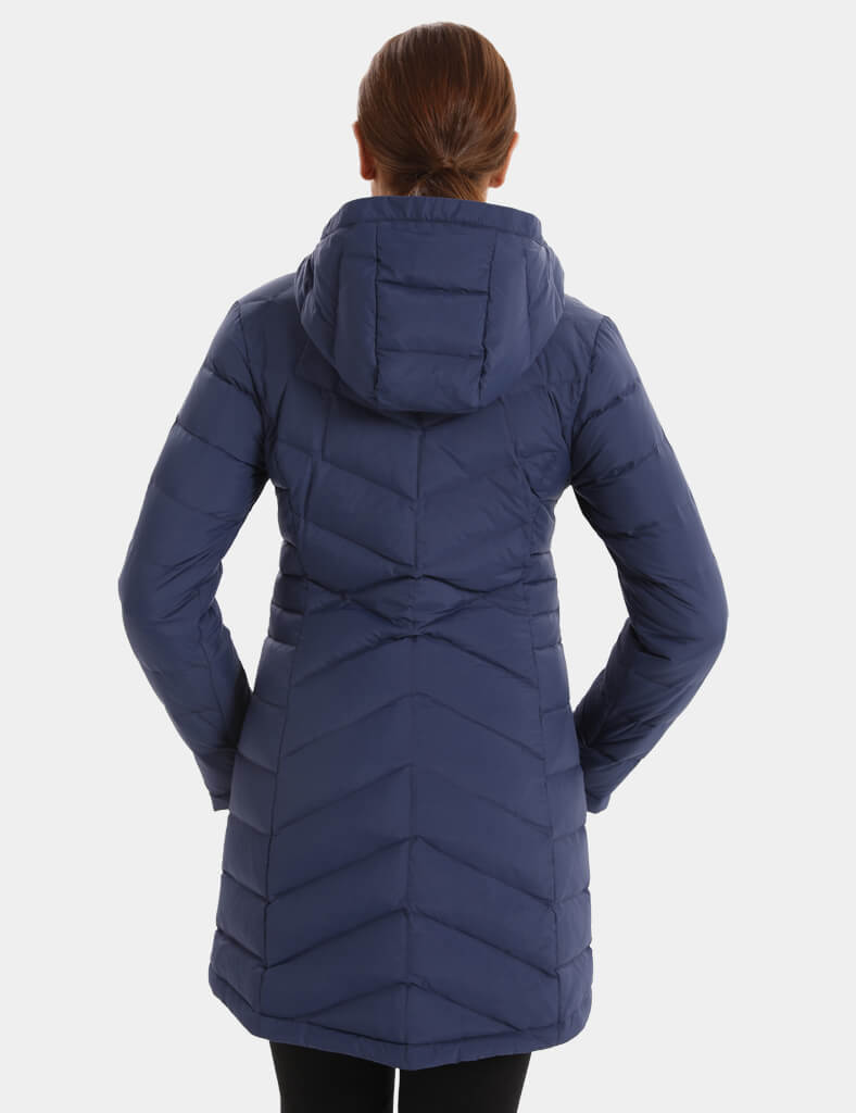 Heated Long Down Jacket 7.4V For Women, W62