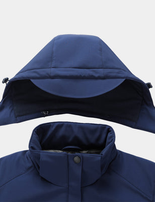 Women's Heated Jacket 7.4V - Blue/ Light Grey/ Navy/ Burgundy/ Black