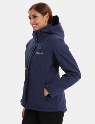 Women's Heated Jacket 7.4V - Blue/ Light Grey/ Navy/ Burgundy/ Black