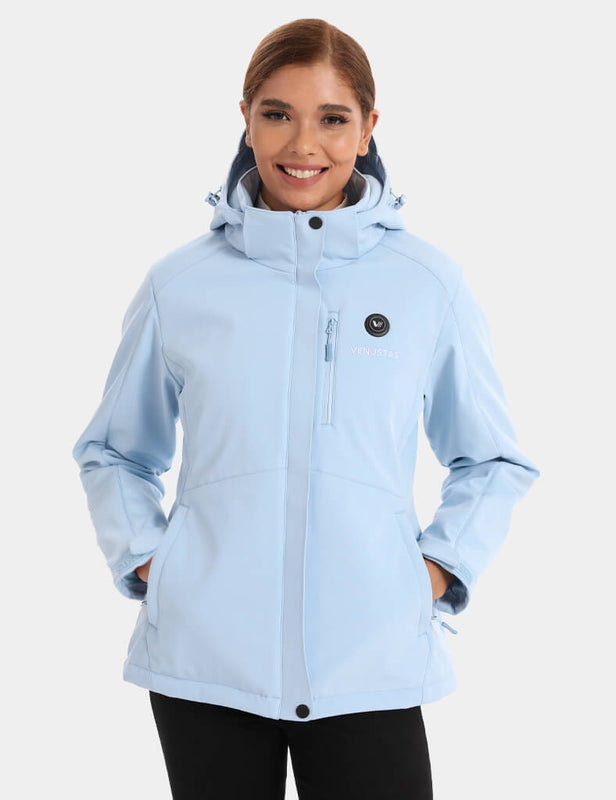 Women's Heated Jacket 7.4V - Blue/ Light Grey/ Navy/ Burgundy/ Black