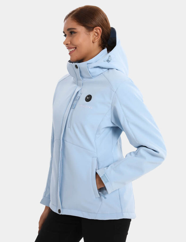 Women's Heated Jacket 7.4V - Blue/ Light Grey/ Navy/ Burgundy/ Black
