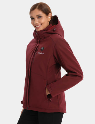 Women's Heated Jacket 7.4V - Blue/ Light Grey/ Navy/ Burgundy/ Black