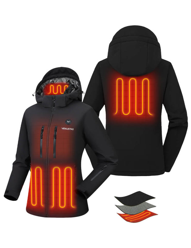 [Open Box] Women's Waterproof Heated Lightweight FELLEX® Jacket 12V, W20