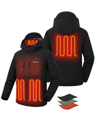 Men's Waterproof Heated Lightweight FELLEX® Jacket 12V