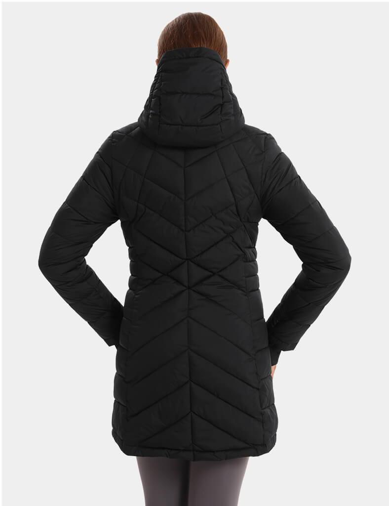 Heated Long Down Jacket 7.4V For Women, W62