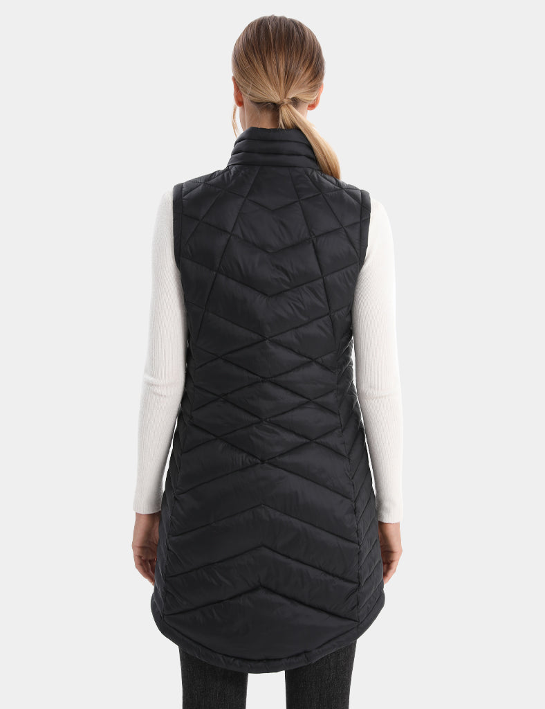 Women's Heated Long Quilted Vest 7.4V, W24L