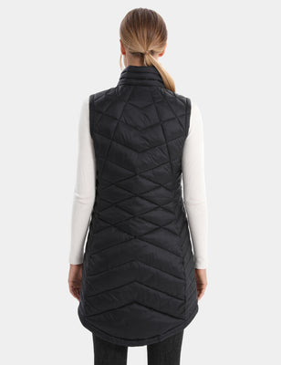 [Open Box] Women's Heated Long Puffer Vest 7.4V, W24L