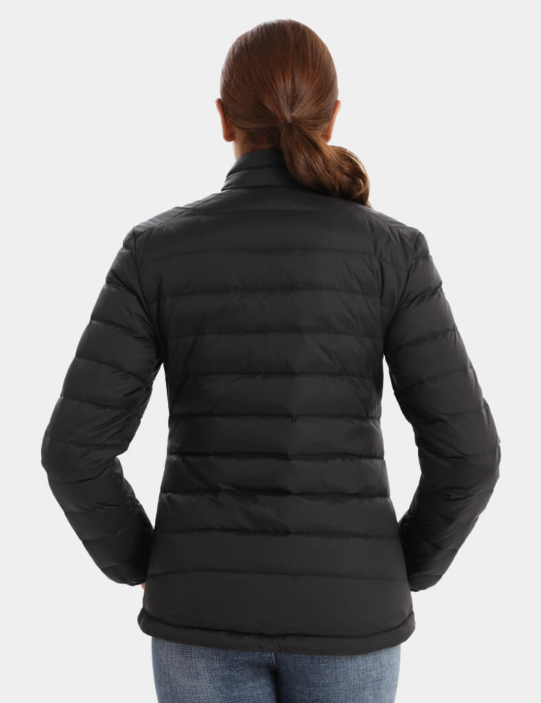 Women's Recycled Heated Lightweight Down Jacket 7.4V, EW32 [Final Sale]
