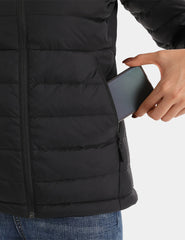 Women's Recycled Heated Lightweight Down Jacket 7.4V