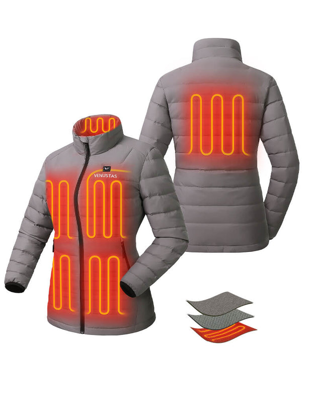 [Open Box] Women's Recycled Heated Lightweight Down Jacket 7.4V, EW32