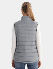 Women's Recycled Heated Lightweight Down Vest 7.4V