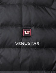 Men's Recycled Heated Lightweight Down Vest 7.4V - Black/ Grey
