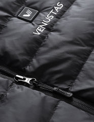 Men's Recycled Heated Lightweight Down Vest 7.4V - Black/ Grey
