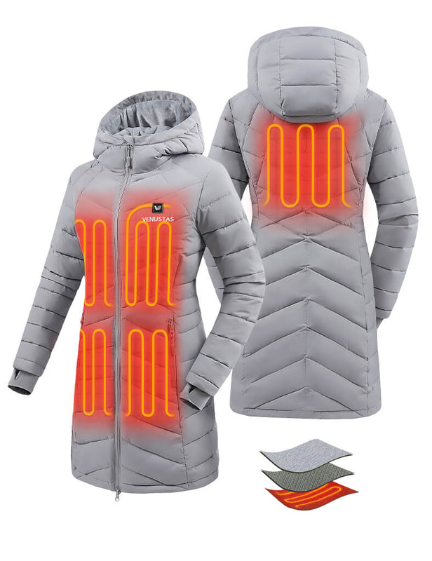 [Open Box] Women’s Heated Recycled Puffer Jacket 7.4V, EW68