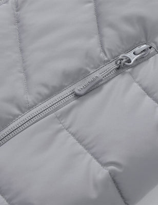 Women's Heated Recycled Puffer Jacket 7.4V - Black\ Grey