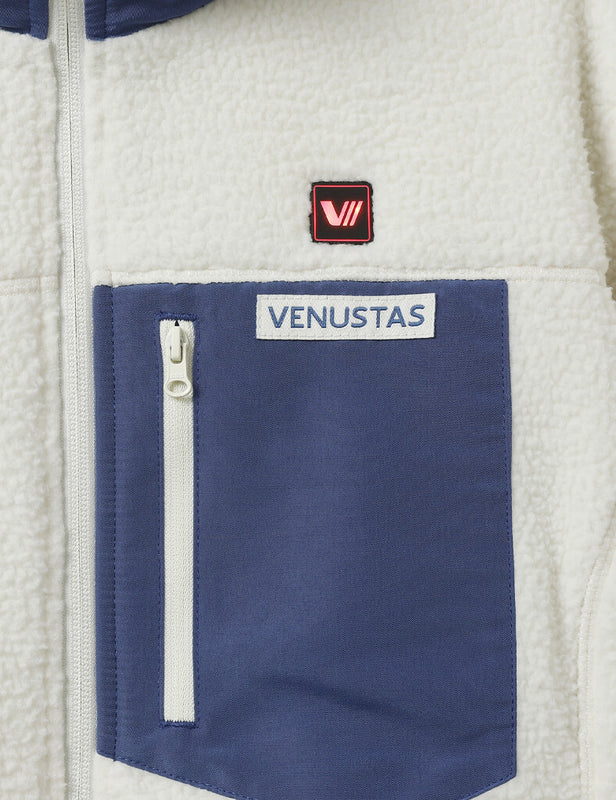 Women's Colorblock Heated Recycled Sherpa Jacket 7.4V, EW40 [Final Sale]