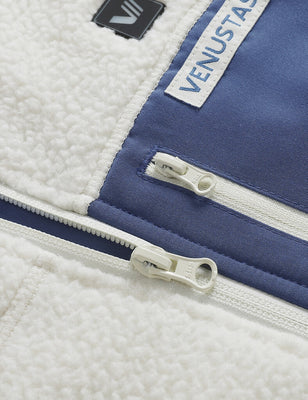 Women's Colorblock Heated Recycled Sherpa Jacket 7.4V