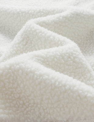 Women's Colorblock Heated Recycled Sherpa Jacket 7.4V