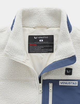 Women's Colorblock Heated Recycled Sherpa Jacket 7.4V