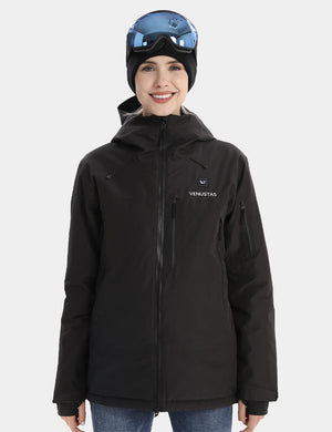 Women's 3L Waterproof Heated Ski Jacket 12V & Heated Gloves, W44 & G02 hover
