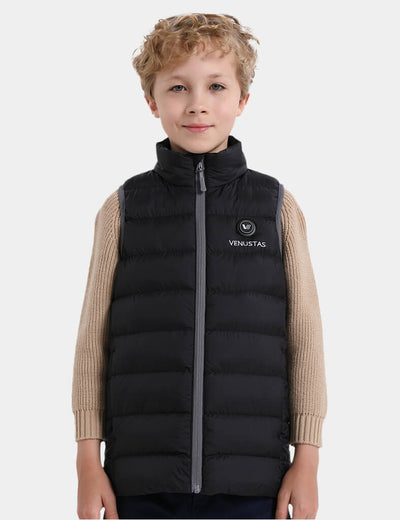Boy’s Heated FELLEX® Vest 7.4V, KB11 - Black