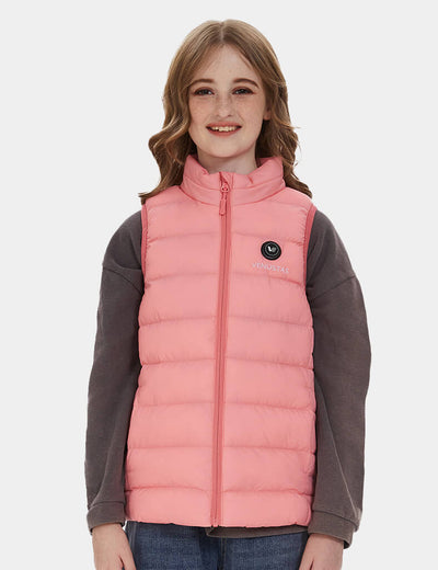 Girl’s Heated FELLEX® Vest 7.4V, KG10 - Pink