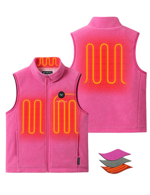 Kid's Heated Fleece Vest 7.4V, KV14 hover