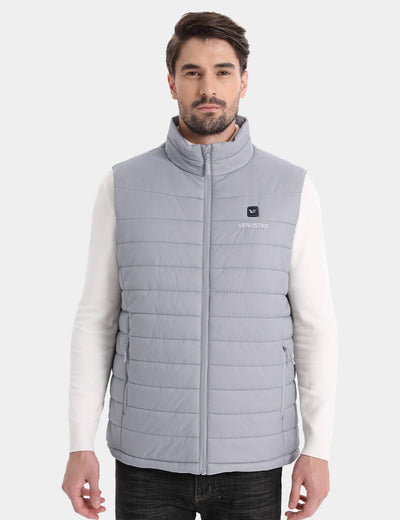 Men’s Classic Heated Vest 7.4V (Up to 13 heating hours), M2118 Pro - Grey