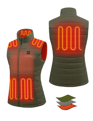 Women's Classic Heated Vest 7.4V (Up to 20 heating hours) - New Colors, W2118 Max