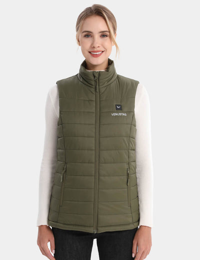 Women's Classic Heated Vest 7.4V, W2118 - Moss