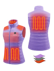 Women's Classic Heated Vest 7.4V - Navy/ Moss/ Harbon Blue/ Purple
