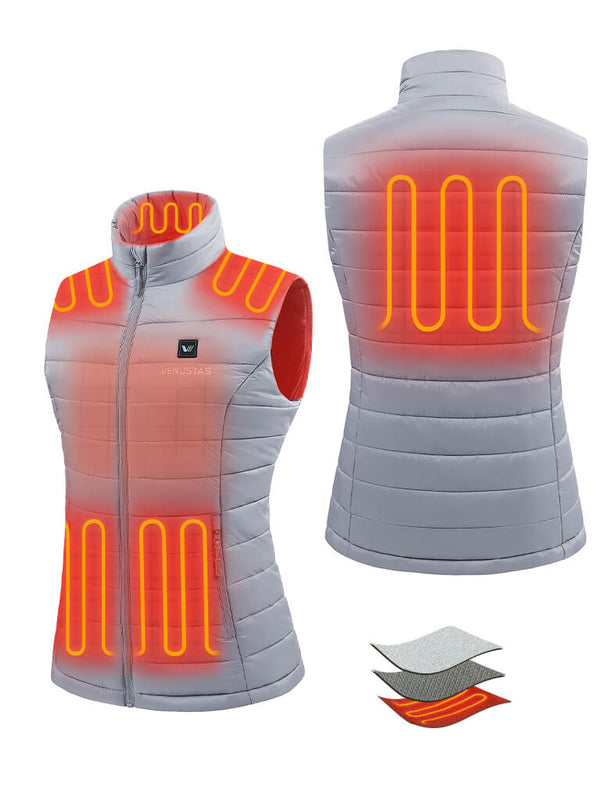 Women's Classic Heated Vest 7.4V (Up to 20 heating hours) - New Colors, W2118 Max