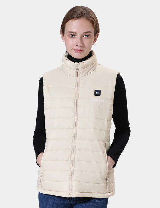 [Open Box] Women’s Classic Heated Vest 7.4V - Seedpearl [S,M,L,XL,2XL,3XL]