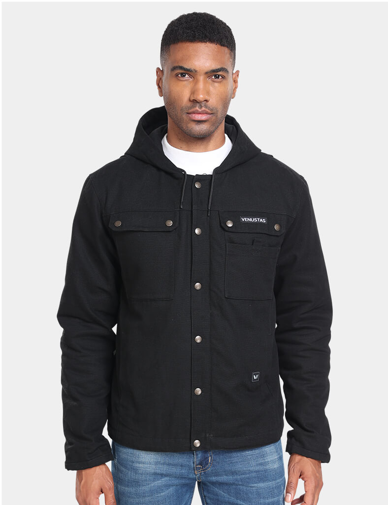 Men’s Heated Canvas Work Jacket 12V, M69 [Final Sale]