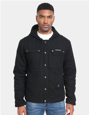 Men’s Heated Canvas Work Jacket 12V, M69 [Final Sale]