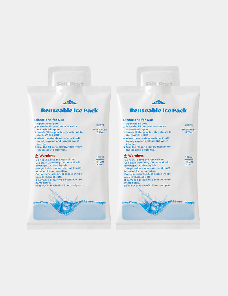 2 Reuseable Ice Packs for Cooling Vest