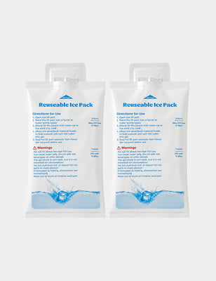 2 Reuseable Ice Packs for Cooling Vest